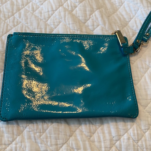 Teal Cole Haan Wristlet - Picture 4 of 5